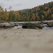 Rocks On Cumberland River Art Print