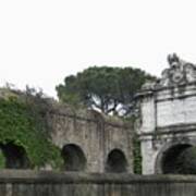Roman Aqueduct Art Print