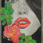 Rose Kisses 2 Art Print