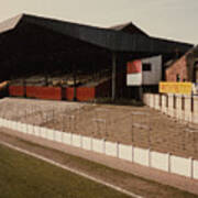 Rotherham - Millmoor - Main Stand 1 - 1970s Art Print