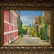 Rue Claude Monet Art Print