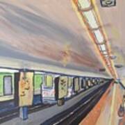 Runnymede Subway Station Art Print