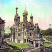 Russian Orthodox Church Of St. Peter And Paul Art Print