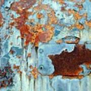 Rust - My Rusted World - Train - Abstract Art Print