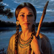 Sacagawea Art Print