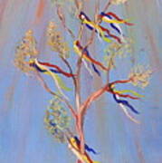 Sacred Sun Dance Tree Art Print