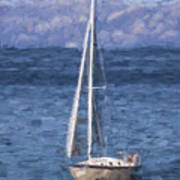 Sailing Lake Tahoe Art Print