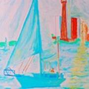 Sailing Toronto, Canada Art Print