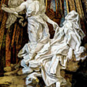 Saint Teresa By Bernini Art Print