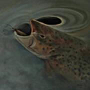 Salmon Flies Are Back Art Print