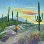 Salutation To The Tucson Sun Art Print