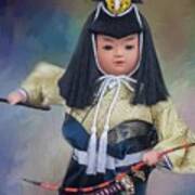 Samurai Doll Art Print