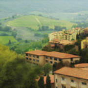 San Gimignano Vista Art Print