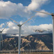 San Gorgonio Pass Wind Farm Ii Art Print