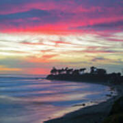 Sands Beach Goleta Art Print