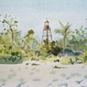 Sanibel Lighthouse #1 Art Print