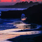 Santa Cruz Sunset Art Print