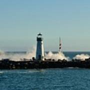 Santa Cruz Walton Lighthouse Art Print