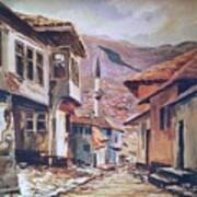 Sarajevo Old Town Art Print