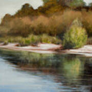 Satilla River Reflections Art Print