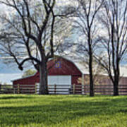 Schooler Road Barn Art Print