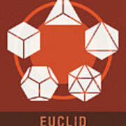 Science Posters - Euclid - Mathematician Art Print