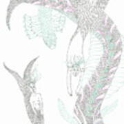 Sea Dragons And Mermaids Art Print