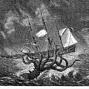 Sea Monster, 19th Century Art Print