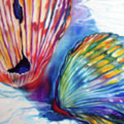 Sea Shell Abstract Ii Art Print
