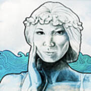 Sea Siren Art Print