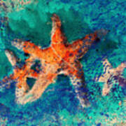 Sea Stars Art Print