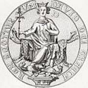 Seal Of David Ii, 1324 Art Print