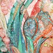 Seashell Flower - Organica Art Print