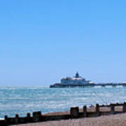 Seaside And Pier Art Print