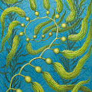 Seaweed Spiral Art Print