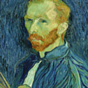 Self-portrait Vincent Van Gogh Art Print