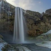 Seljalandsfoss Waterfall Art Print