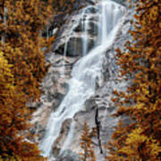 Shannon Falls - Indian Summer Art Print