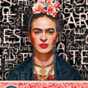 She The People Frida Art Print