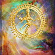 Shiva Nataraja - The Lord Of The Dance Art Print