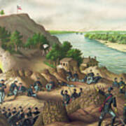 Siege Of Vicksburg Art Print