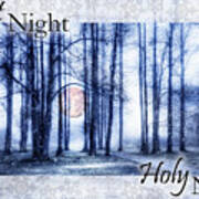 Silent Night Holy Night Ii Art Print