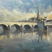 Sint Servaas Bridge Maastricht Art Print