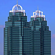 Skyscrapers - Atlanta, Ga., Usa Art Print