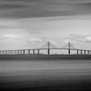 Skyway Bridge Art Print