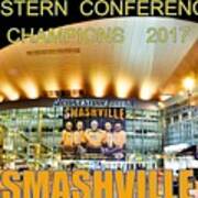 Smashville Western Conference Champions 2017 Art Print