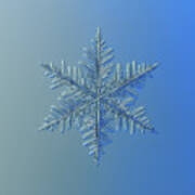 Snowflake Photo - Winter Is Coming Art Print