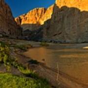 Soft Afternoon Light At Boquillas Art Print