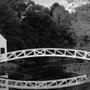 Somesville Bridge In Acadia National Park Art Print