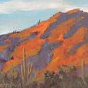 Sonoran Sunset - Art By Bill Tomsa Art Print